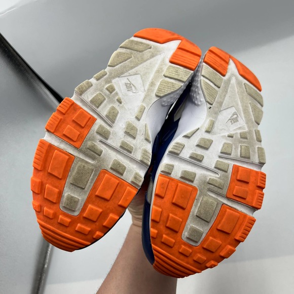 Nike Huarache Athletic Track Sneakers Colorful Mesh Lace Up Youth Size 7 - Picture 7 of 9